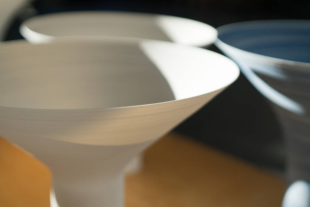 Translucent 3D printed porcelain